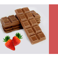 Flavoured Plain Chocolate Bark-Strawberry