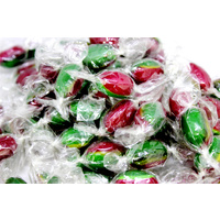 Rosey Apple Rock Candy Wrapped