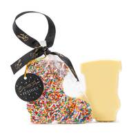 100g Sprinkle Hanging Santa Boot White Chocolate