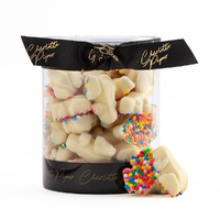 White Chocolate Tiny Frogs with Sprinkles 130g
