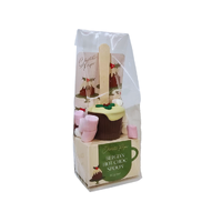 Hot Chocolate Christmas Pudding Spoon