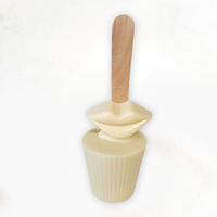 Hot Chocolate White Spoon with Kiss