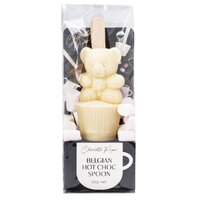 Hot Chocolate White Teddy Bear Spoon