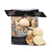 120g Mr Choc's White Chocolate with Sprinkles