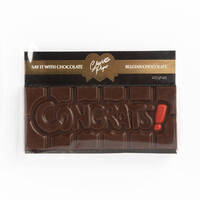 Congrats Chocolate Bar 40g Dark Chocolate