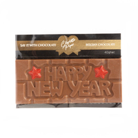 Happy New Year Chocolate Bar 40g Milk Chocolate