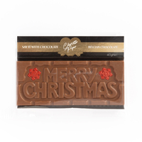 Merry Christmas Chocolate Bar 40g