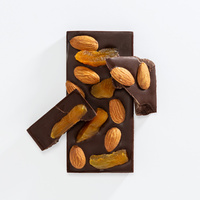Dark Chocolate Bar 50g Apricot & Almond