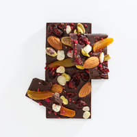 Dark Chocolate Bar 50g Bar Fruit & Nut 