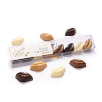 70g Belgian Chocolate Kisses (8Pieces) Long Pack, Milk, Dark, White, Caramel