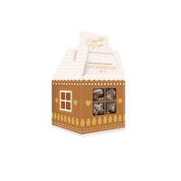 Chocolate Coated Gingerbread Men in House 100g