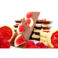 CLEARANCE—Chocolate Raspberry Shortbread Bark