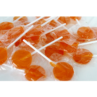 CLEARANCE—10 Orange Lollipops