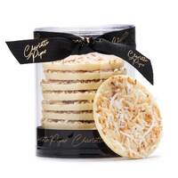 120g Coconut Rough Disc White