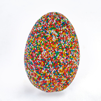 Large Sprinkle Egg 250g White Chocolate