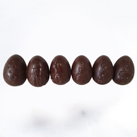 5 Pack Small Picture Hollow Eggs 40g each Dark Chocolate