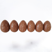 5 Pack Small Picture Hollow Eggs 40g each Milk Chocolate