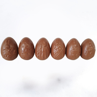 5 Pack Small Picture Hollow Eggs 50g each Milk Chocolate