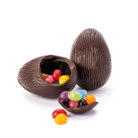 2 Pack Jelly Bean Treasure Eggs 70g each Bark Design Dark Chocolate