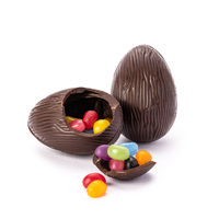 2 Pack Jelly Bean Treasure Eggs 80g each Bark Design Dark Chocolate