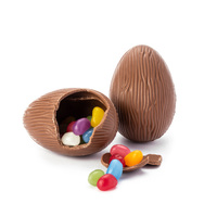2 Pack Jelly Bean Treasure Eggs 70g each Bark Design Milk Chocolate