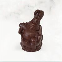 Bunny with Cracked Egg 300g Dark Chocolate
