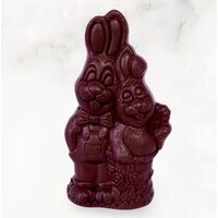 Daddy Bunny & Boy 100g Dark Chocolate