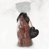 Daddy Bunny & Boy 85g Marble Chocolate
