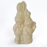Daddy Bunny & Boy 100g White Chocolate