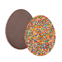 Sprinkle 100g Egg Dark Chocolate Flat