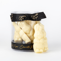 Small Standing Bunny 100g White Chocolate