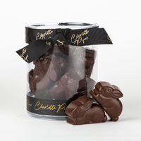 Tiny Sitting Bunny 100g Dark Chocolate