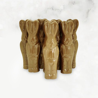 8 Standing Chocolate Bunnies (approx. 30g)