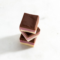 Chocolate Vanilla & Boysenberry Jelly 130g Fudge 