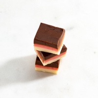 Chocolate Vanilla & Raspberry Jelly 130g Fudge