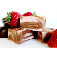 Strawberries & Chocolate 150g Fudge