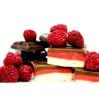 Chocolate Vanilla & Raspberry Jelly 150g Fudge