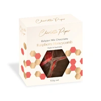 Milk Chocolate Raspberry Honeycomb 80g