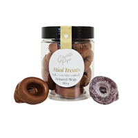 Mini Treat Jar Milk Chocolate Aniseed Rings 150g