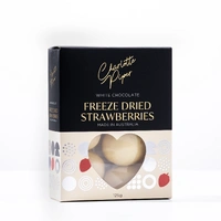 White Chocolate Freeze Dried Strawberries 125g