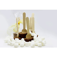Chocolate Spoons with Marshmallows
