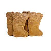 Chocolate Christmas Stocking Filled with Presents 4 Pack