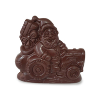Santa Tractor 200g Dark Chocolate