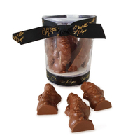 Chocolate Small Santas 100g