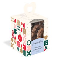 Xmas Box Chocolate Christmas Wreaths 100g
