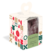 Xmas Box Milk Chocolate Christmas Trees 100g