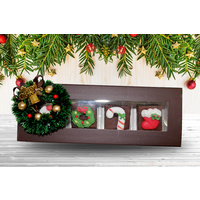 4 piece Christmas Chocolate Fudge Gift Box