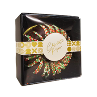 Small Rocky Road Wreath Dark Chocolate 300g